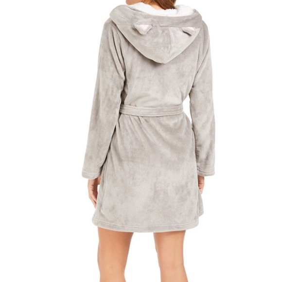 Last one! Faux firm trimmed short cat robe - Picture 9 of 11